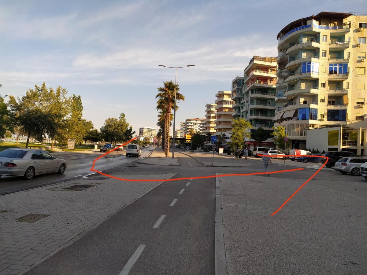 Lungomare Beach Apartments Vlore Ngoại thất bức ảnh